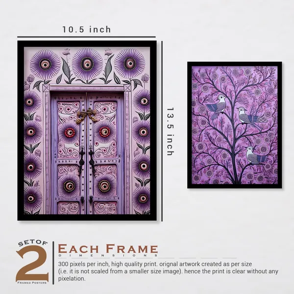 Ancient_Door_Painting_Set_Of_2
